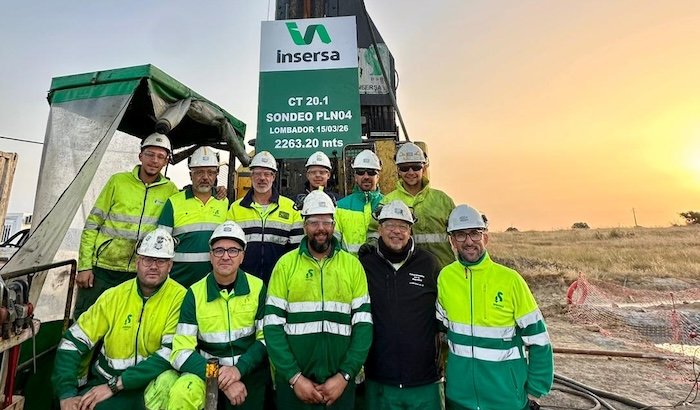 Insersa supera los límites de la minería española con el sondeo más profundo de su historia
