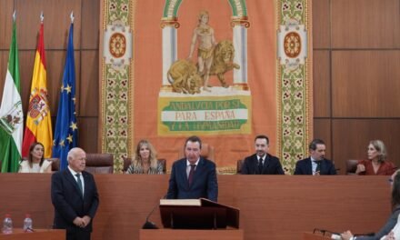 Manuel Andrés González, elegido vicepresidente del Parlamento de Andalucía