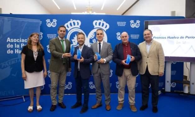 Los Premios Huelva de Periodismo 2025 premian la labor de los «profesionales de la información veraz»