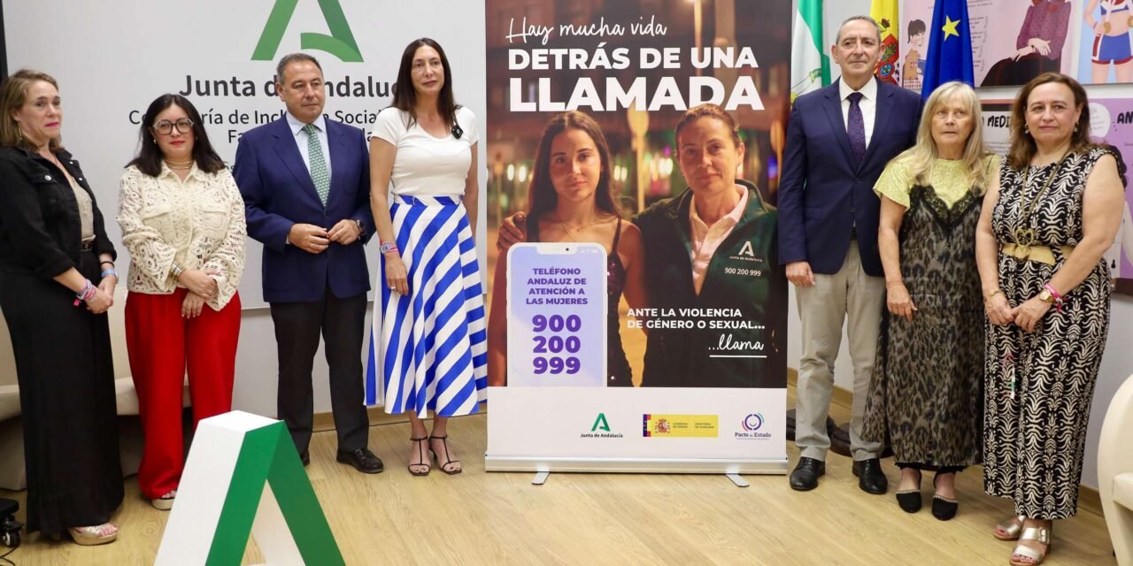 La Junta refuerza la lucha contra la violencia de género con ‘Hay mucha vida detrás de una llamada’