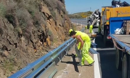 La Junta destina cerca de un millón de euros a renovar la señalización y las barreras de seguridad de las carreteras de Huelva