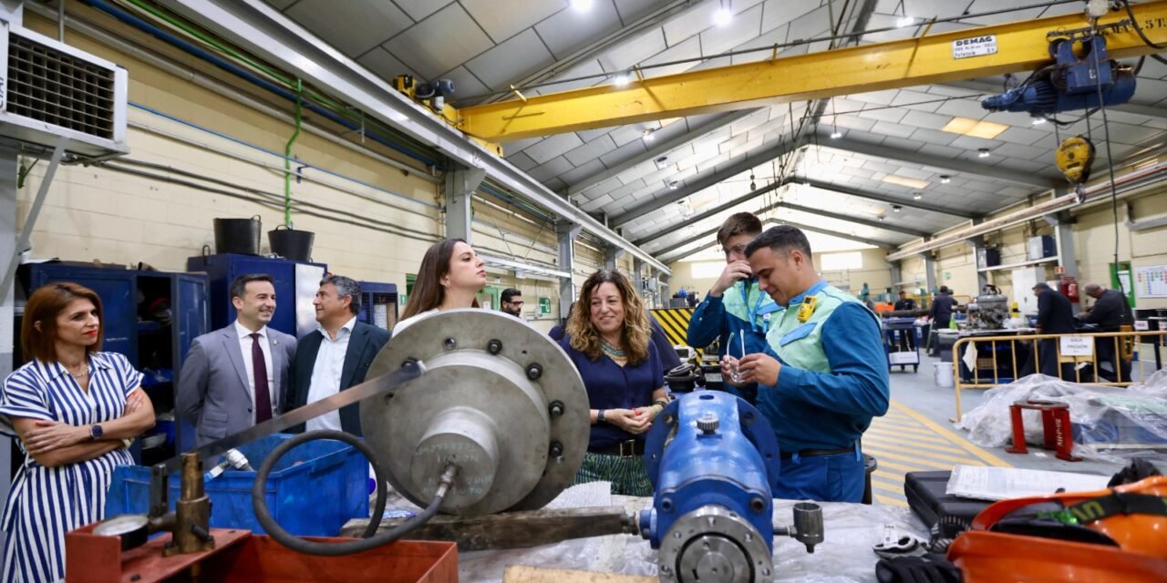 Más de un centenar de alumnos cursan FP Dual en el Parque Energético de Moeve en La Rábida