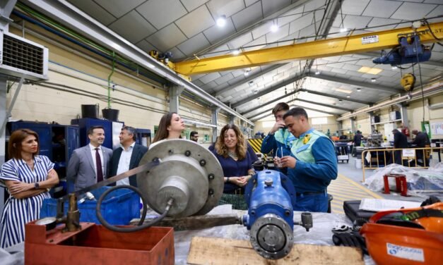 Más de un centenar de alumnos cursan FP Dual en el Parque Energético de Moeve en La Rábida