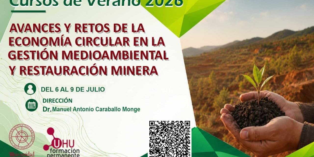 Expertos abordarán los grandes retos de la economía circular en la restauración minera