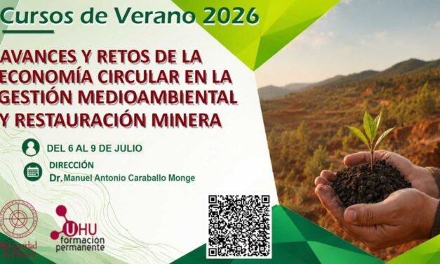 Expertos abordarán los grandes retos de la economía circular en la restauración minera