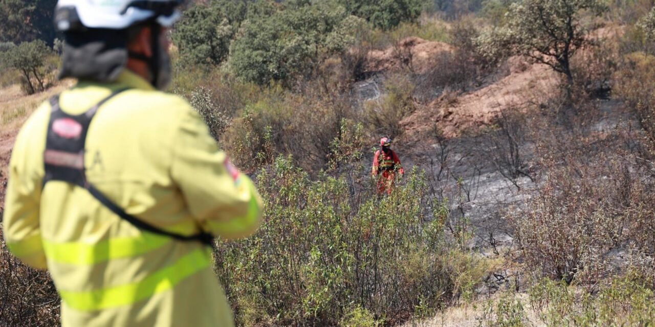El incendio de Castillejos supera las 5.000 hectáreas afectadas