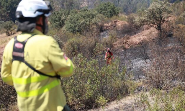 El incendio de Castillejos supera las 5.000 hectáreas afectadas