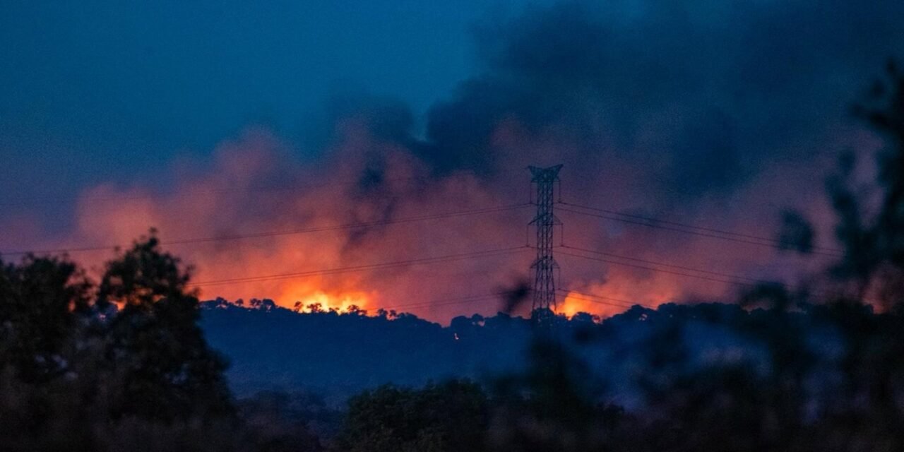El incendio de Castillejos afecta ya a 3.600 hectáreas