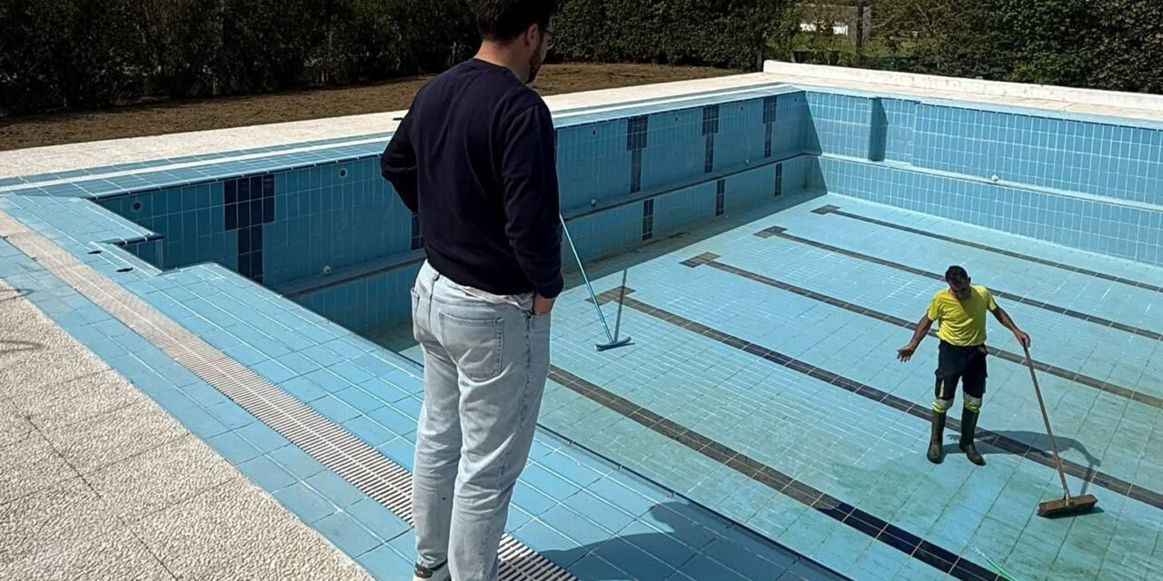 Higuera de la Sierra, primer municipio de la comarca en inaugurar su piscina municipal