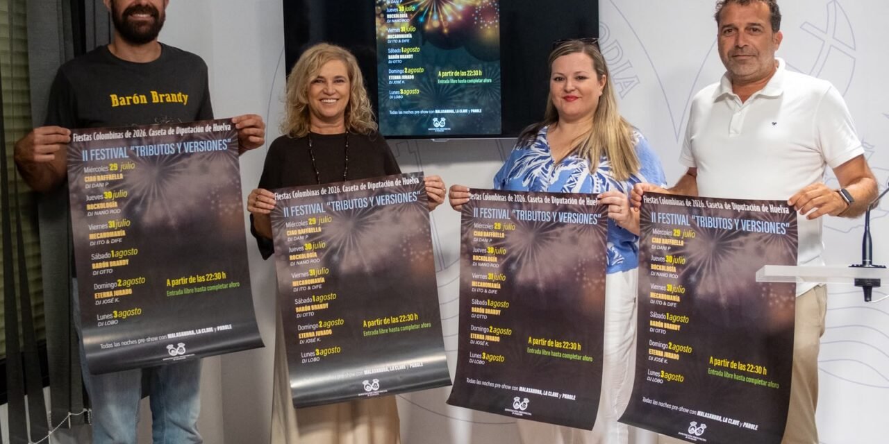 La caseta de Diputación acogerá el II Festival ‘Tributos y Versiones’