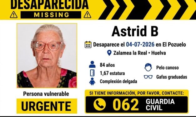 El Servicio Cinológico se suma a la búsqueda de Astrid