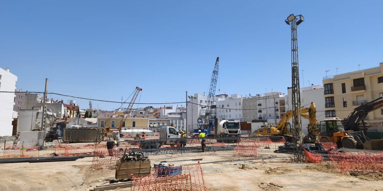 Las obras del aparcamiento subterráneo de la Plaza Mayor avanzan «a buen ritmo»