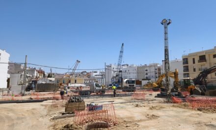 Las obras del aparcamiento subterráneo de la Plaza Mayor avanzan «a buen ritmo»