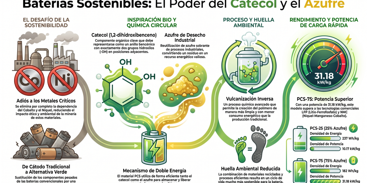 Investigadores de la UHU impulsan nuevas baterías de litio más potentes y sostenibles
