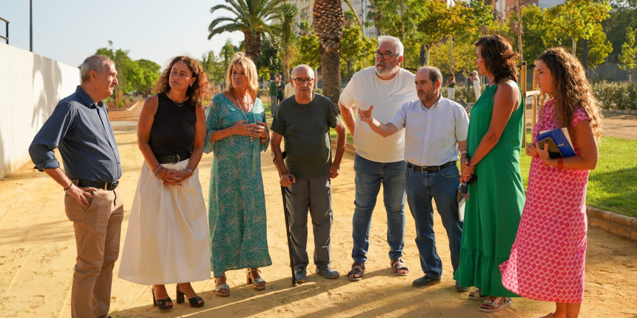 Culminado el nuevo bulevar verde de Cardeñas