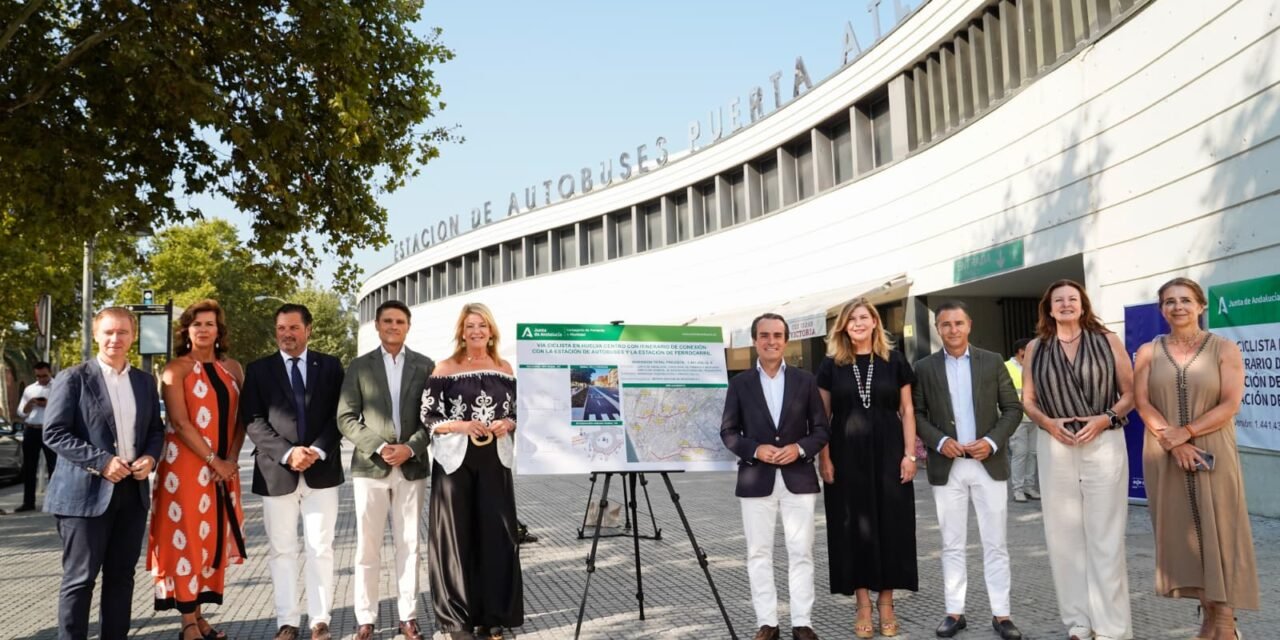 La Junta inicia las obras para completar los carriles bici de Huelva