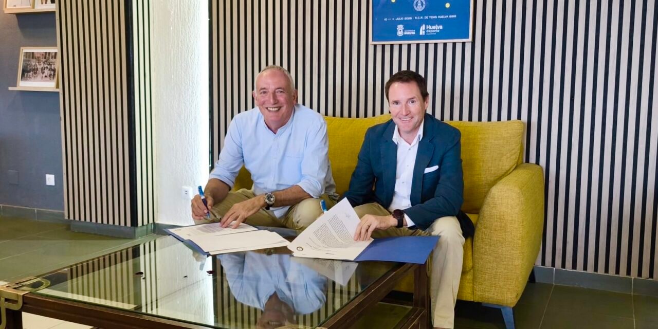 Aguas de Huelva renueva su compromiso con la Copa del Rey de Tenis