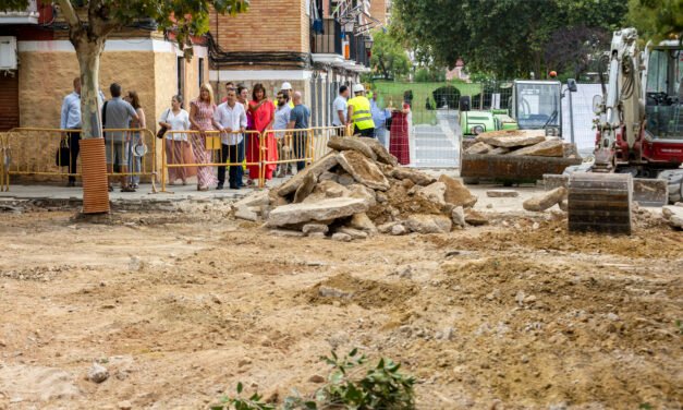 El entorno de la calle Arquitecto Francisco Sedano Arce inicia su transformación