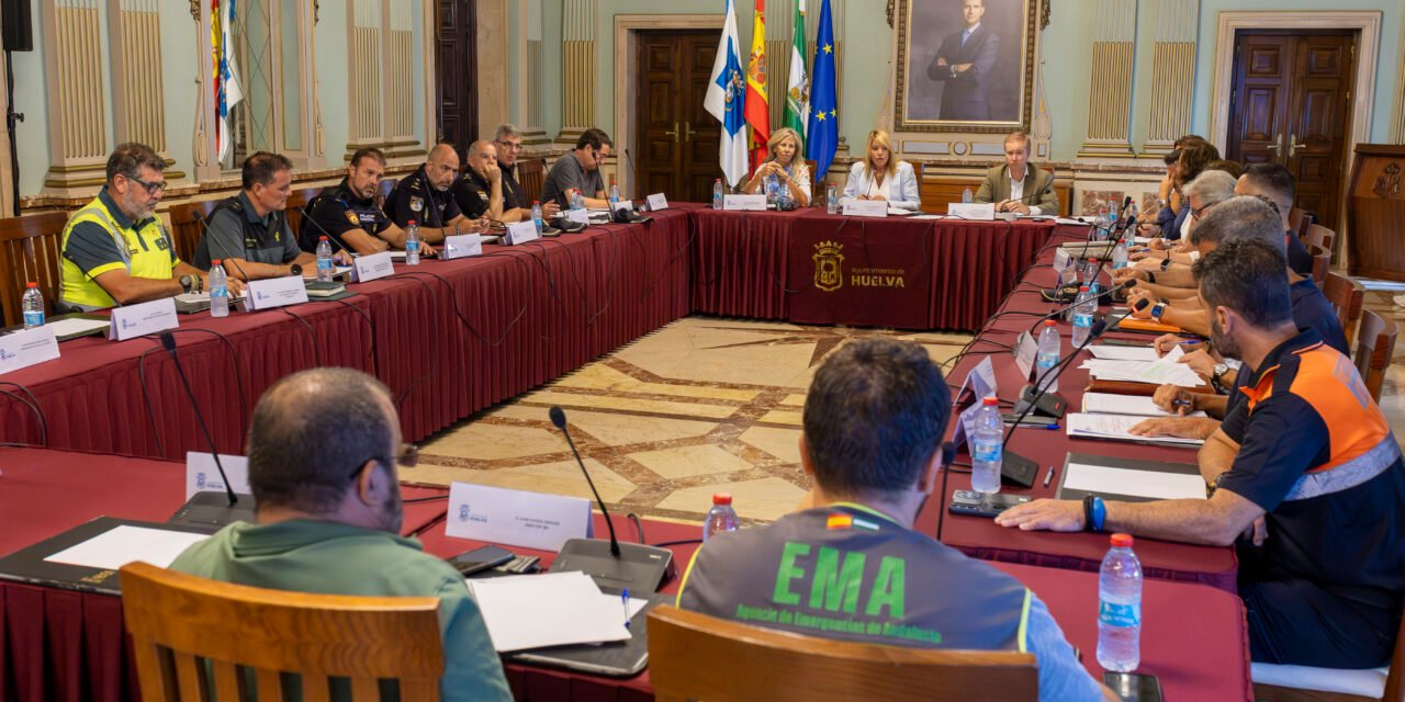 El Ayuntamiento estrena la Junta Local de Protección Civil para reforzar la seguridad en Colombinas