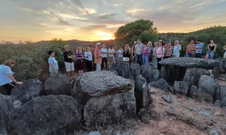 Zalamea recrea sus ritos funerarios de hace 5.000 años
