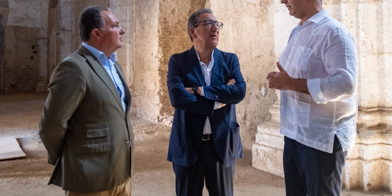 Diputación y Fundación Cajasol recuperarán el antiguo colegio jesuita de Trigueros
