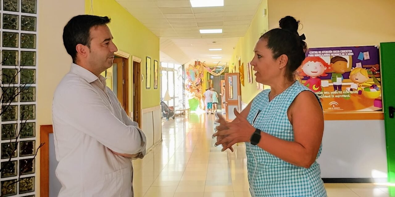 La Junta avanza en la reparación de la Escuela Infantil Las Marismas