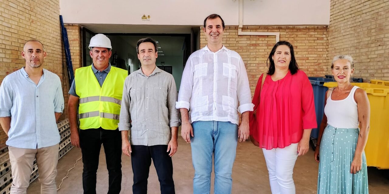 La Junta refuerza las infraestructuras educativas de Trigueros con más de 208.000 euros