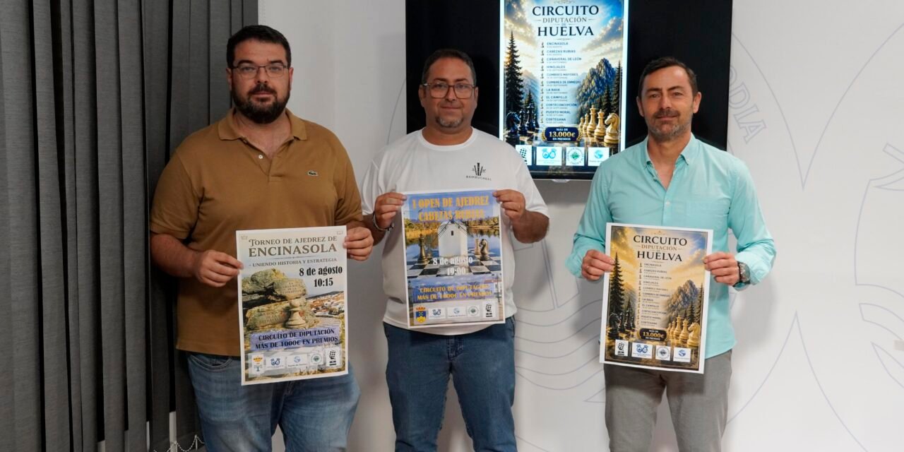 El Circuito Diputación de Huelva de Ajedrez pasará por El Campillo en septiembre