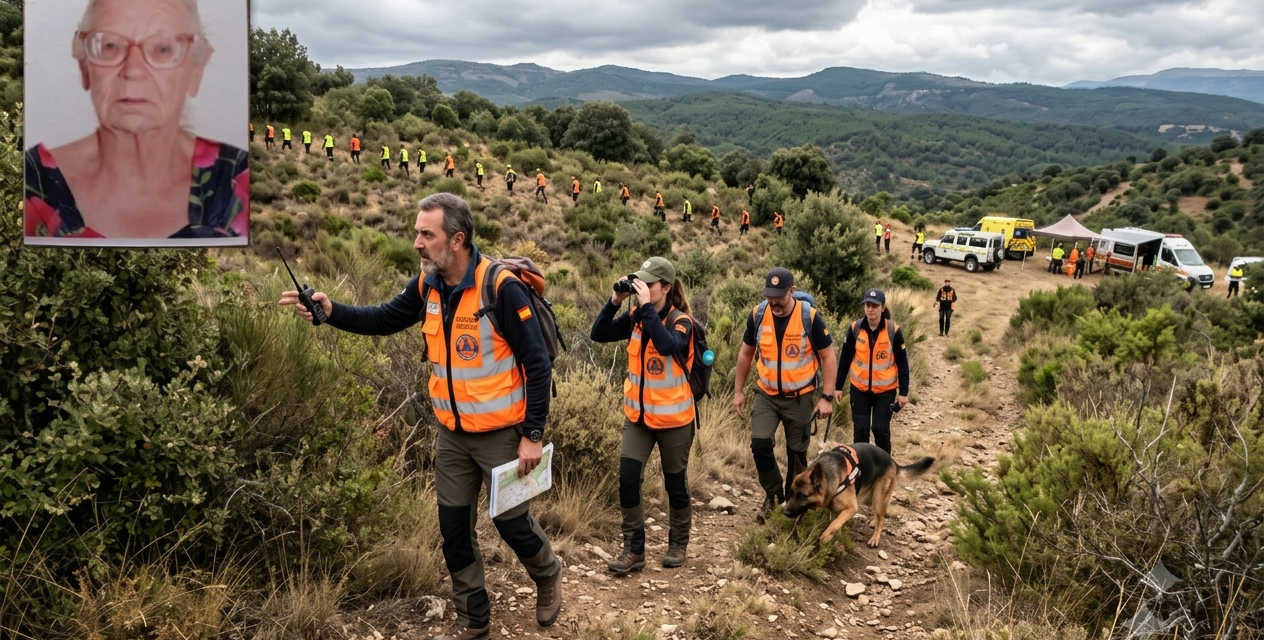 Continúa la búsqueda de Astrid en El Pozuelo: convocan una gran batida de voluntarios
