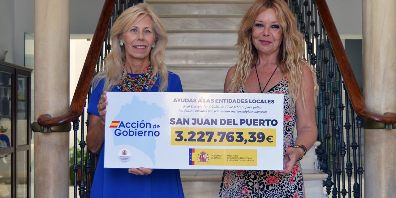 San Juan recibe 3,2 millones para infraestructuras dañadas por los temporales