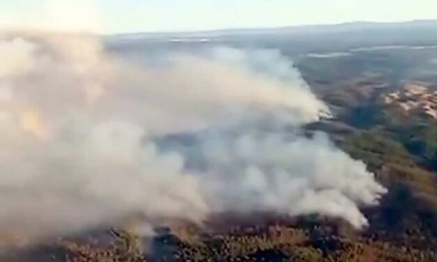 Ayuntamientos de la Cuenca Minera recomiendan cerrar puertas y ventanas ante la llegada del humo del incendio de Niebla