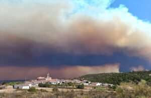 Incendio de Niebla sobre Las Delgadas