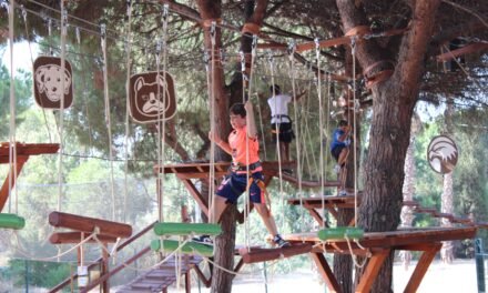 El Parque Nuevo Mundo La Rábida diversifica el turismo de aventura en Huelva en su primer mes