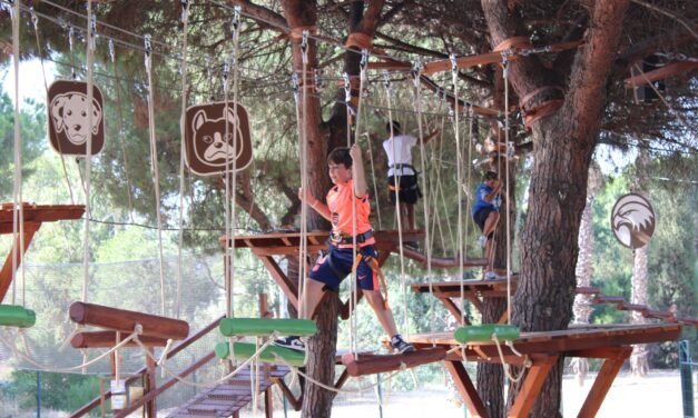 El Parque Nuevo Mundo La Rábida diversifica el turismo de aventura en Huelva en su primer mes