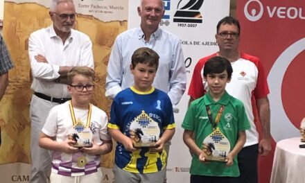 El onubense Álvaro Santos se proclama subcampeón de España de Ajedrez Sub 10