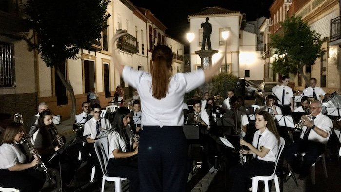 Nerva celebra el Día de la Villa con el tradicional concierto de su banda de música