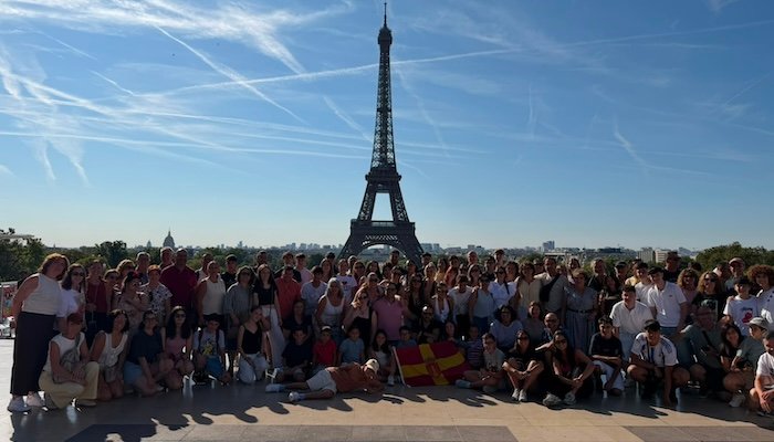 Banda Don Justo Ruiz en Paris