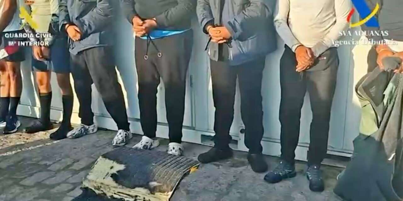Detenidos diez miembros de una organización criminal tras disparar a la guardia civil en aguas de Huelva