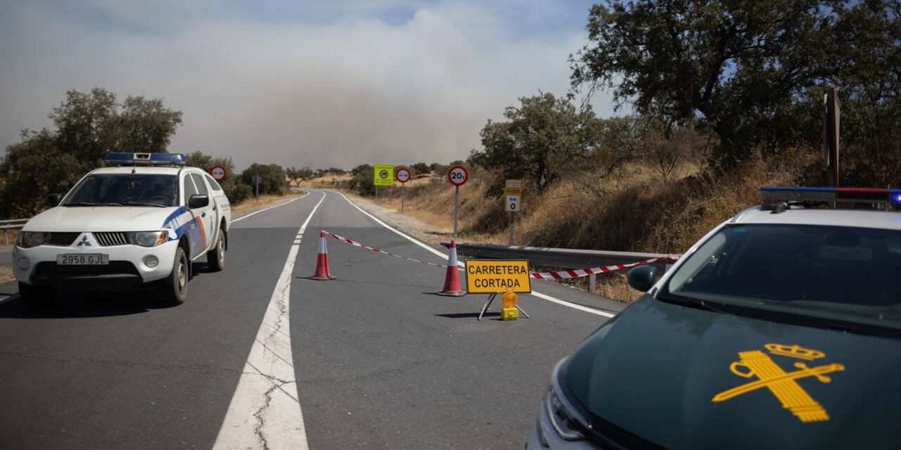 El incendio de Niebla supera ya las 25.000 hectáreas