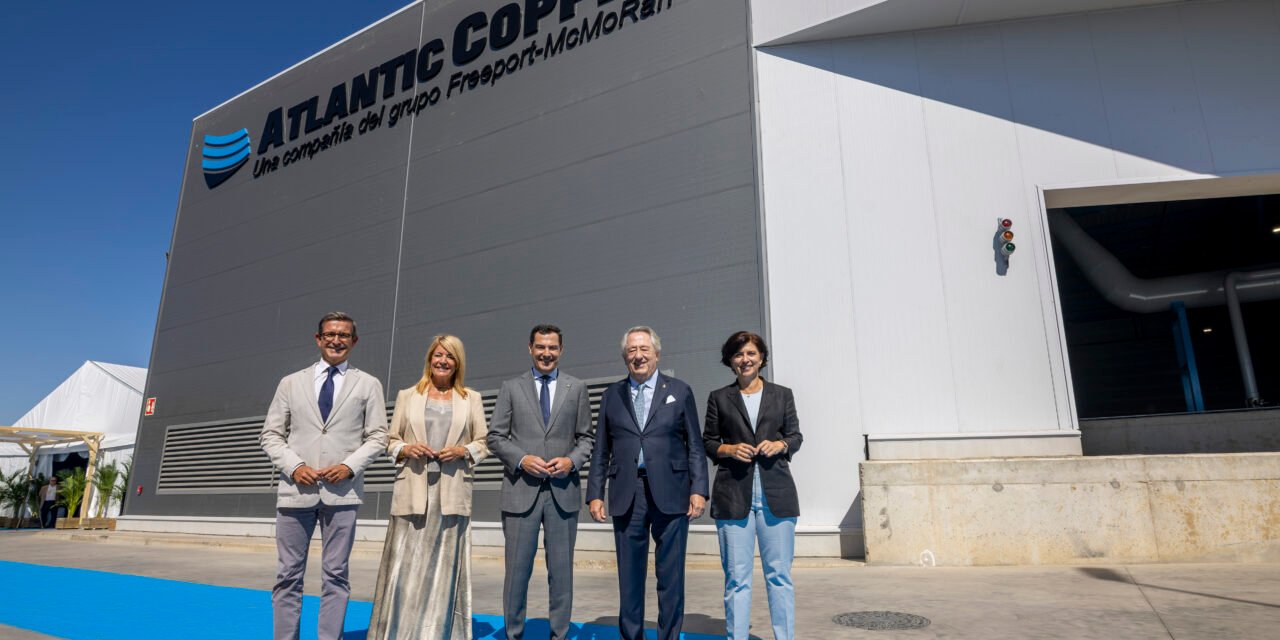 Atlantic Copper pone a Huelva a la vanguardia del reciclaje tecnológico europeo
