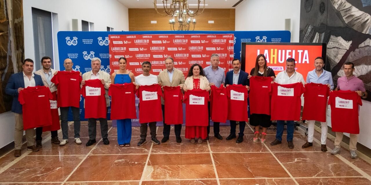 Los pueblos y sus alcaldes, grandes protagonistas de la campaña de la etapa onubense de La Vuelta
