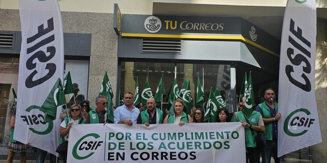 Movilización contra la «falta de personal» y «precariedad laboral» en Correos