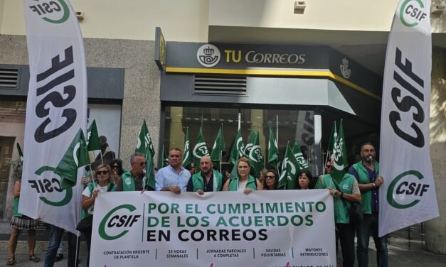 Movilización contra la «falta de personal» y «precariedad laboral» en Correos