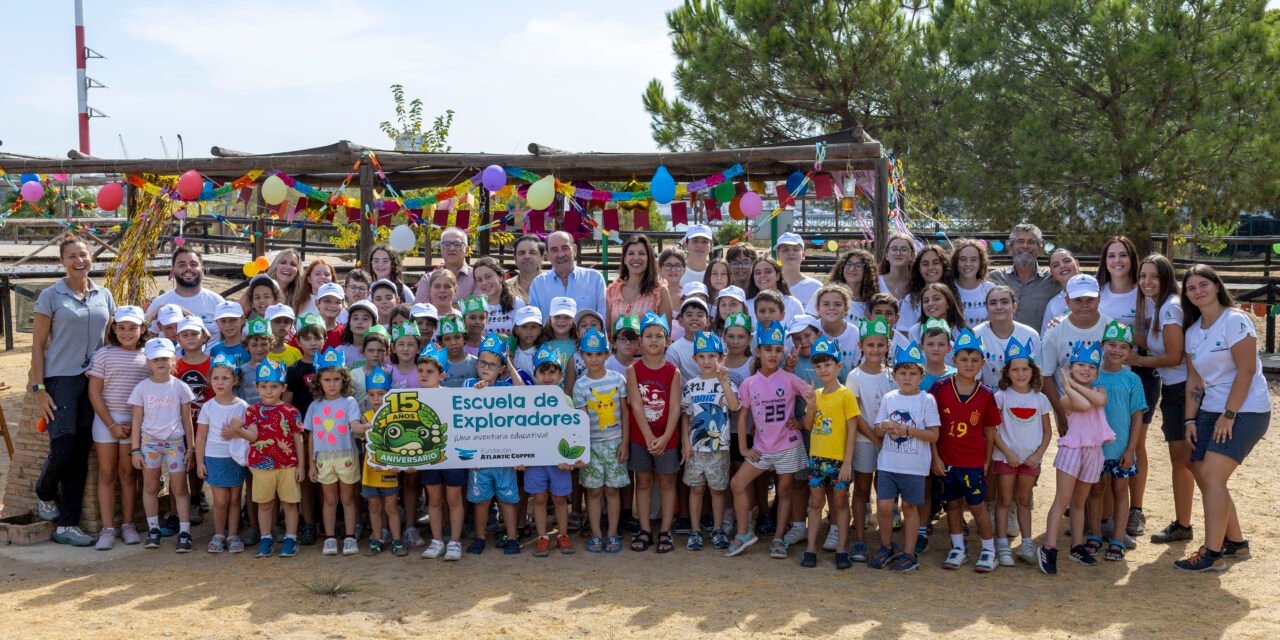 LA Fundación Atlantic Copper clausura su XV Escuela de Exploradores