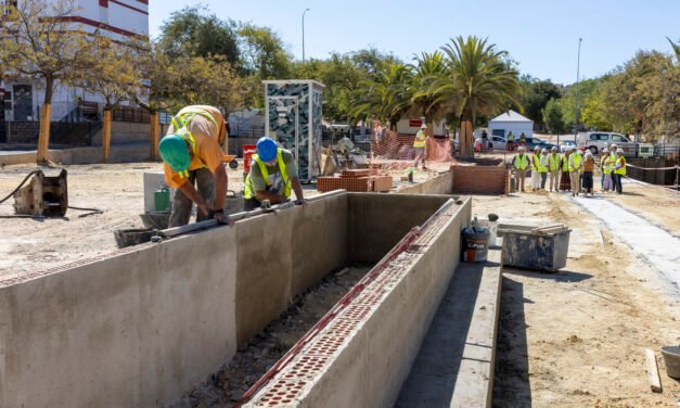 Las obras de la Plaza de la Provincia ya definen el nuevo espacio de La Orden