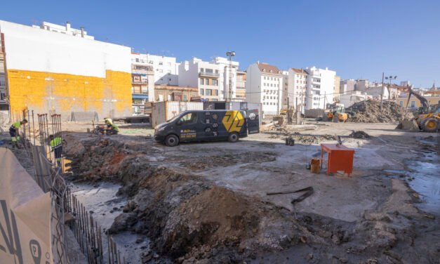 La urbanización y aparcamiento de la futura Plaza Mayor entran en una nueva fase