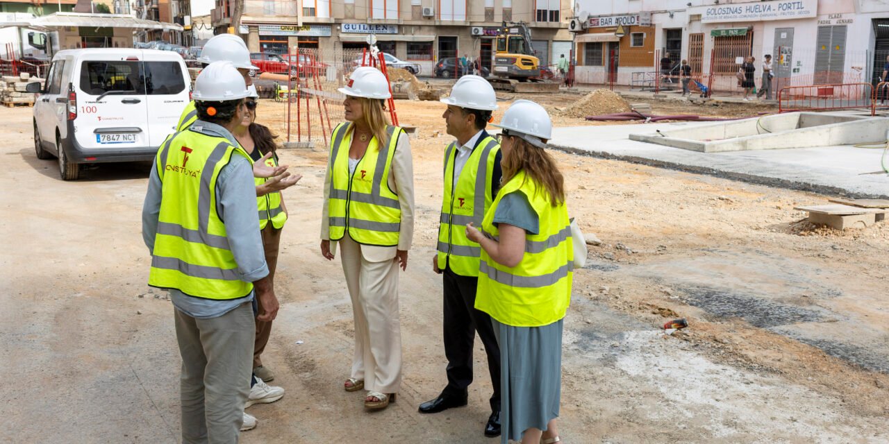 La rehabilitación de la Plaza Padre Genaro avanza a buen ritmo