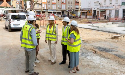 La rehabilitación de la Plaza Padre Genaro avanza a buen ritmo