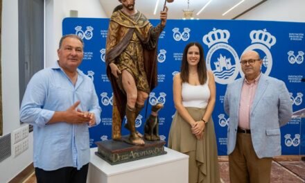 La Diputación restaura la imagen de San Roque
