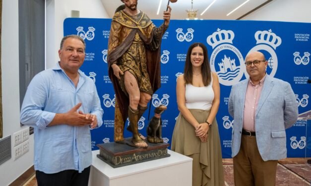 La Diputación restaura la imagen de San Roque